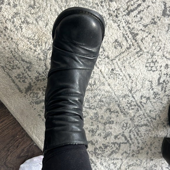 90s style black ankle boots - Picture 7 of 8